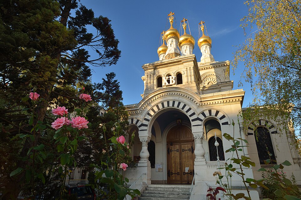 Parmi les visites guidées sur son site, le CIC propose celle de l'église orthodoxe russe de Genève | Wikimedia / Gfuerst  CC BY-SA 3.0