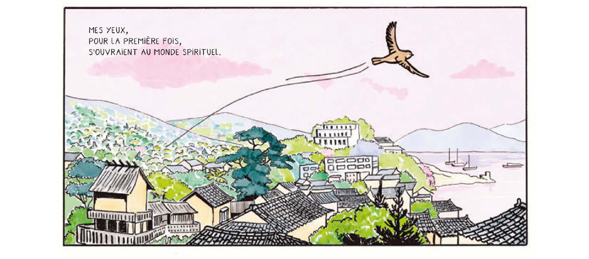 L'album "Nagazaki 1945" de Nathalie Fourmy a reçu le Prix Gabriel de la BD | Extrait de l'album/Ed. Plein vent