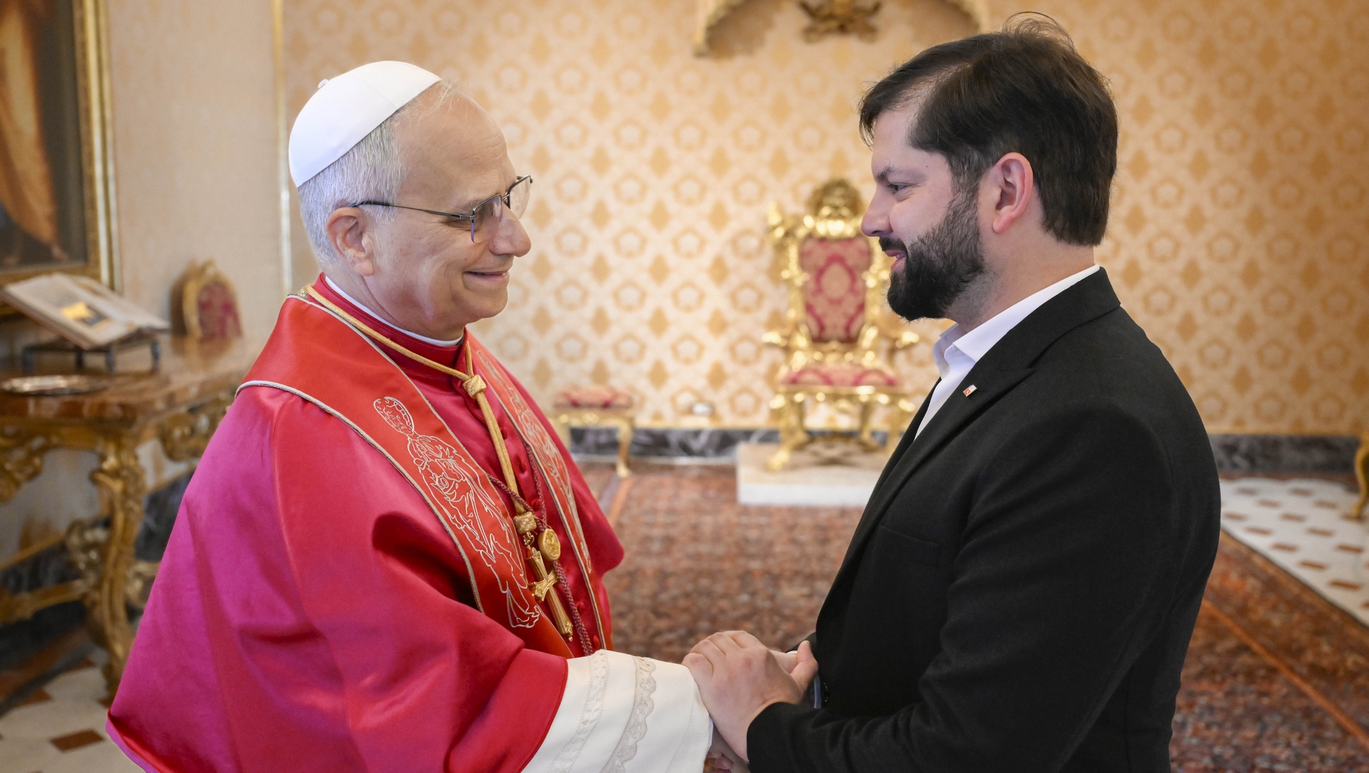 Le président du Chili Gabriel Boric a été reçu par le pape | Vatican Media