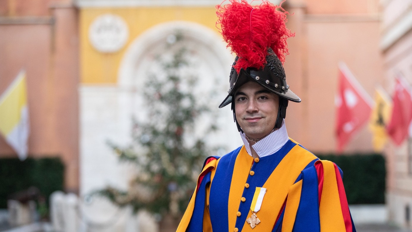 Le caporal Eliah Cinotti est porte-parole de la Garde Suisse | © Guardia Svizzera Pontificia