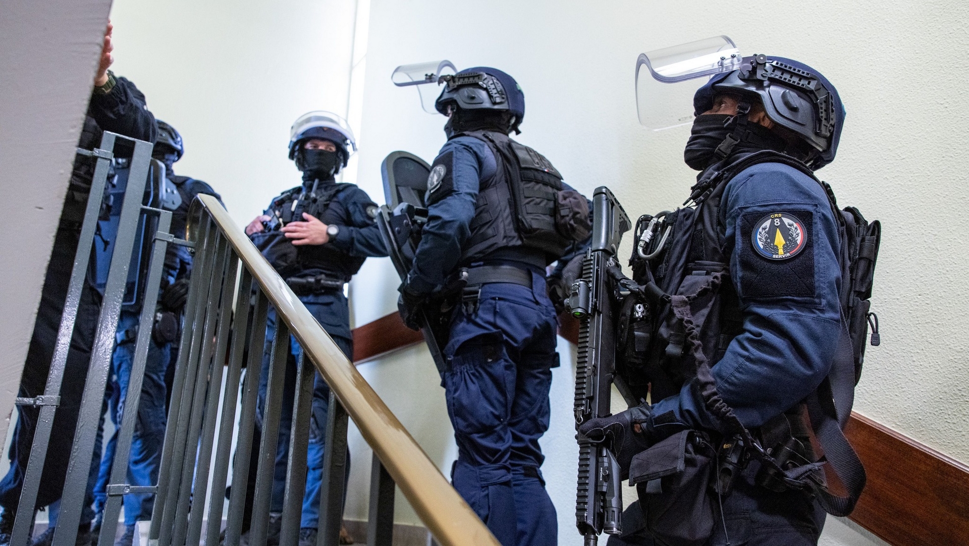 Des troupes de police en intervention. (image d'illustration) | Facebook Police nationale 