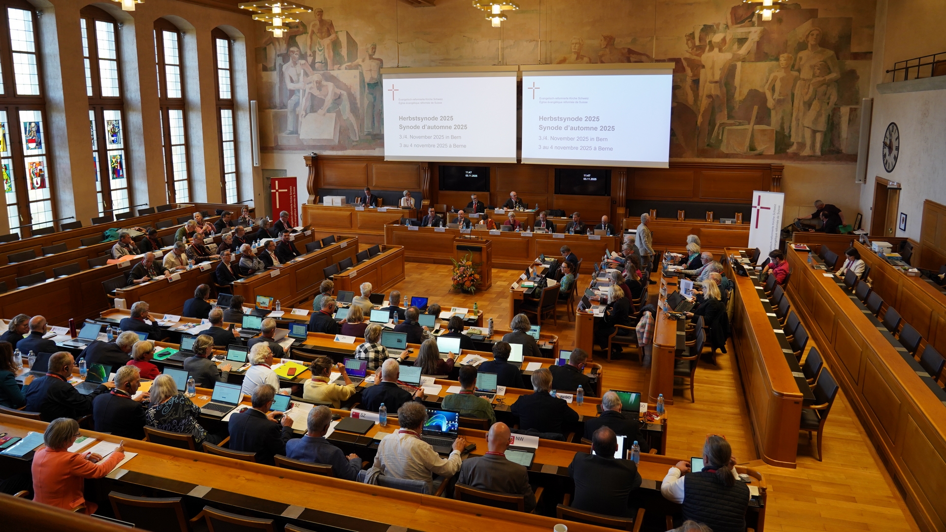 Le synode de l'EERS réuni à Berne le 3 novembre 2025 | EERS