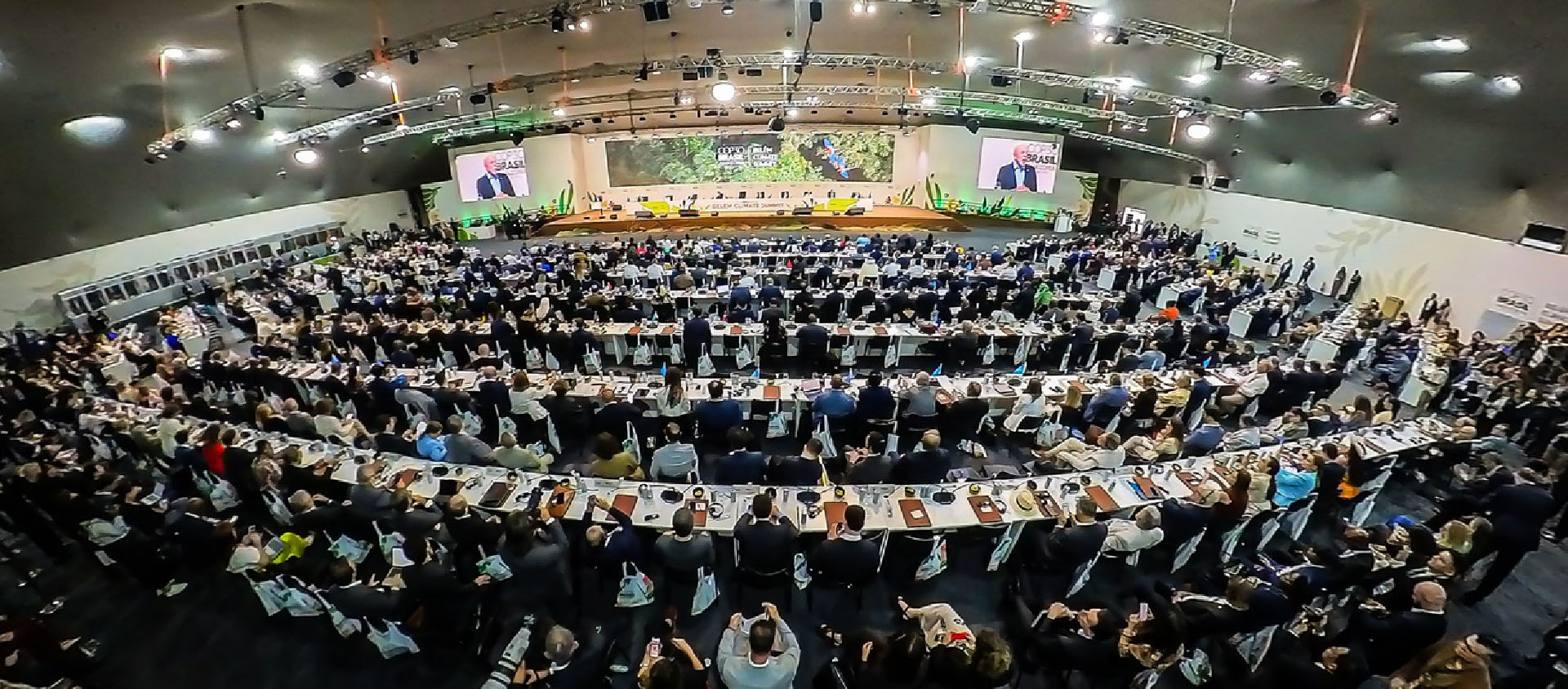 Pietro Parolin a lu le message du pape aux participants au sommet des chefs d'État de la COP30 | © Keystone/Camera Press/M. Correia