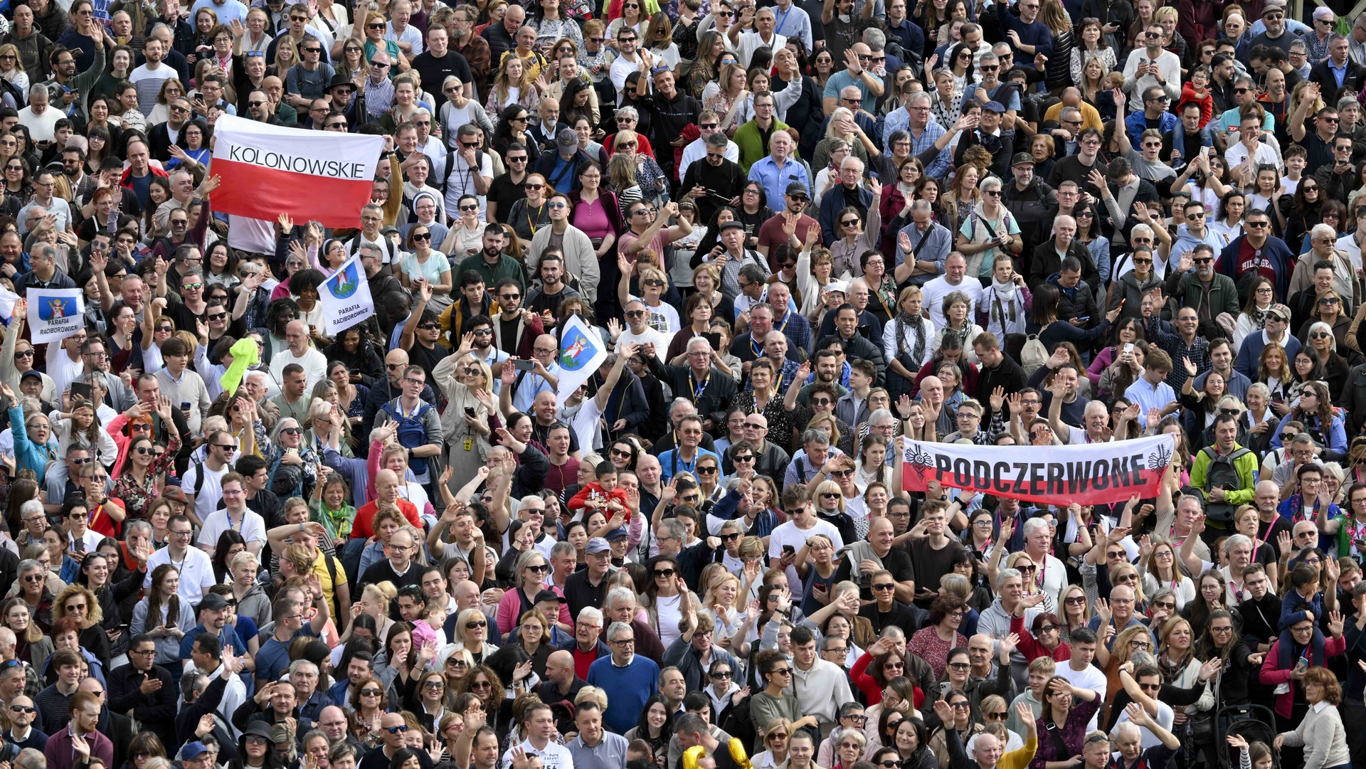 La foule des pèlerins réunis pour l'angelus | © Vatican Media