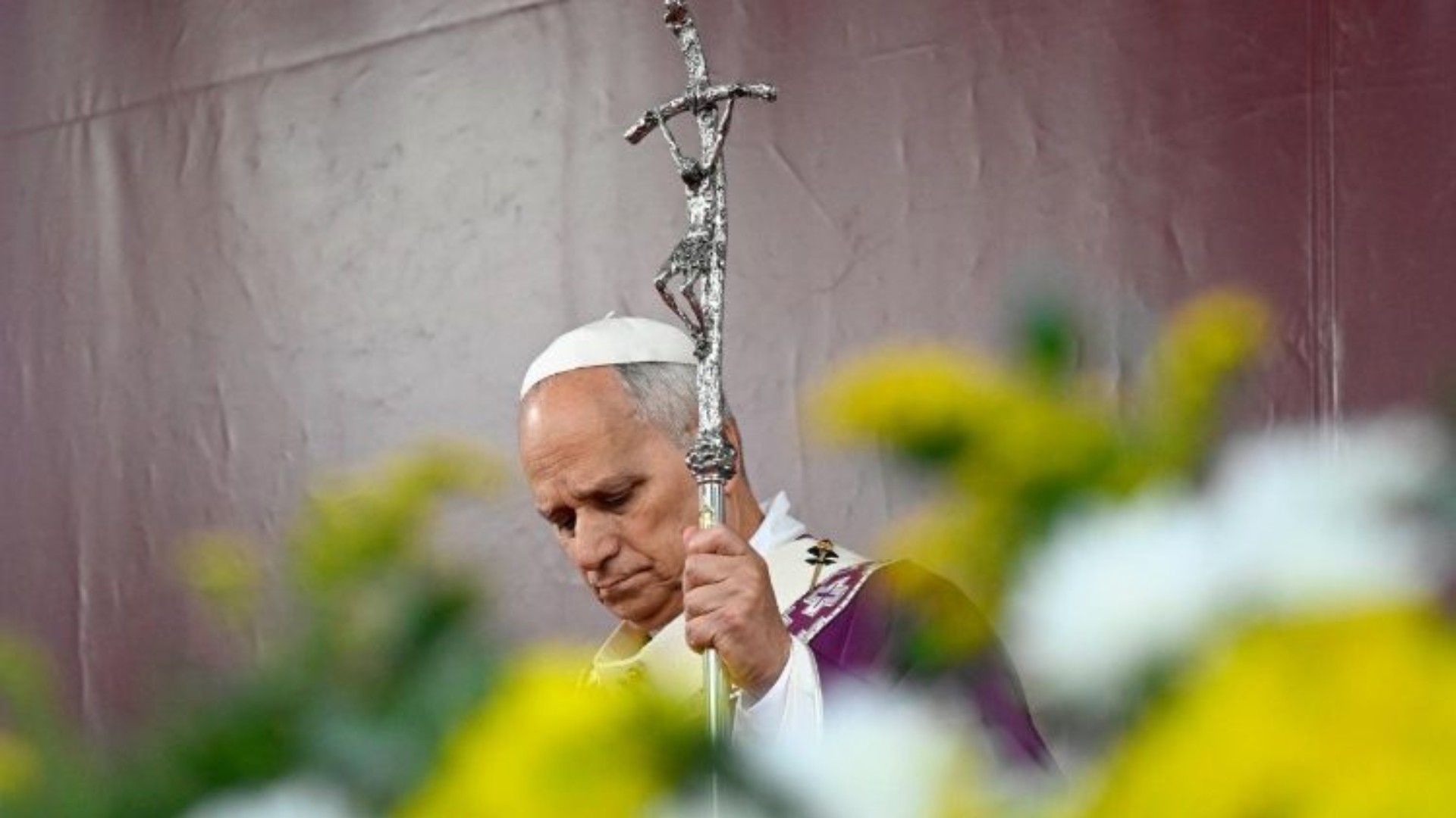 Le pape Léon XIV au cimetière du Verano | © Vatican Media