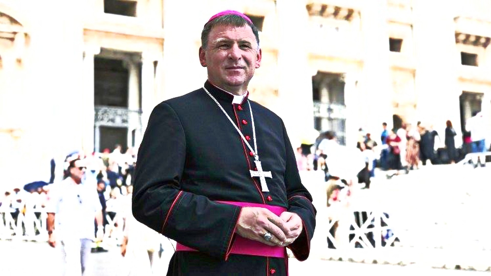 Mgr Pavlo Honcharuk, évêque catholique latin de Kharkiv-Zaporijia  | ©  Vatican Media