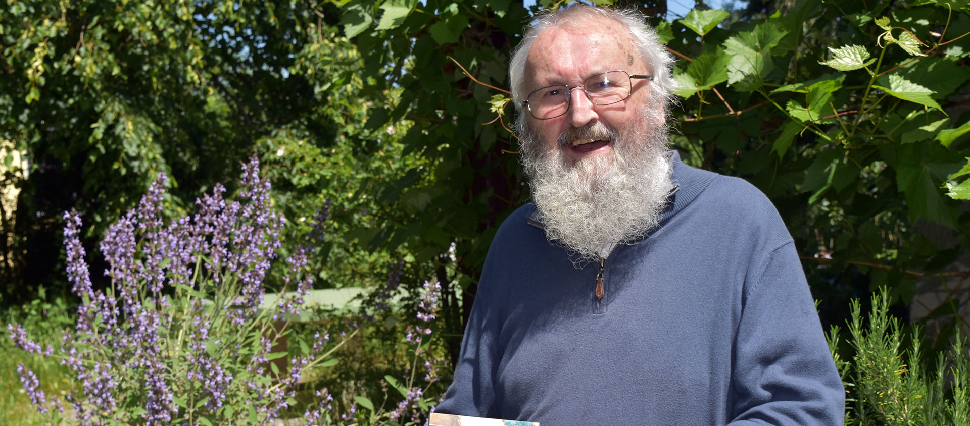 Noël Ruffieux, ici en mai 2020, lorsqu'il a reçu cath.ch pour évoquer son livre "Réparer la maison de Dieu – Pour la communion dans l’Eglise" | © Jacques Berset