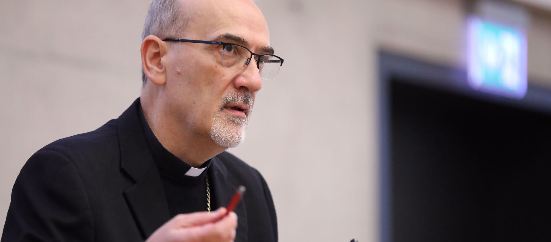 Le cardinal Pizzaballa a rappelé que beaucoup de chrétiens travaillent dans le secteur du tourisme | © Bernard Hallet