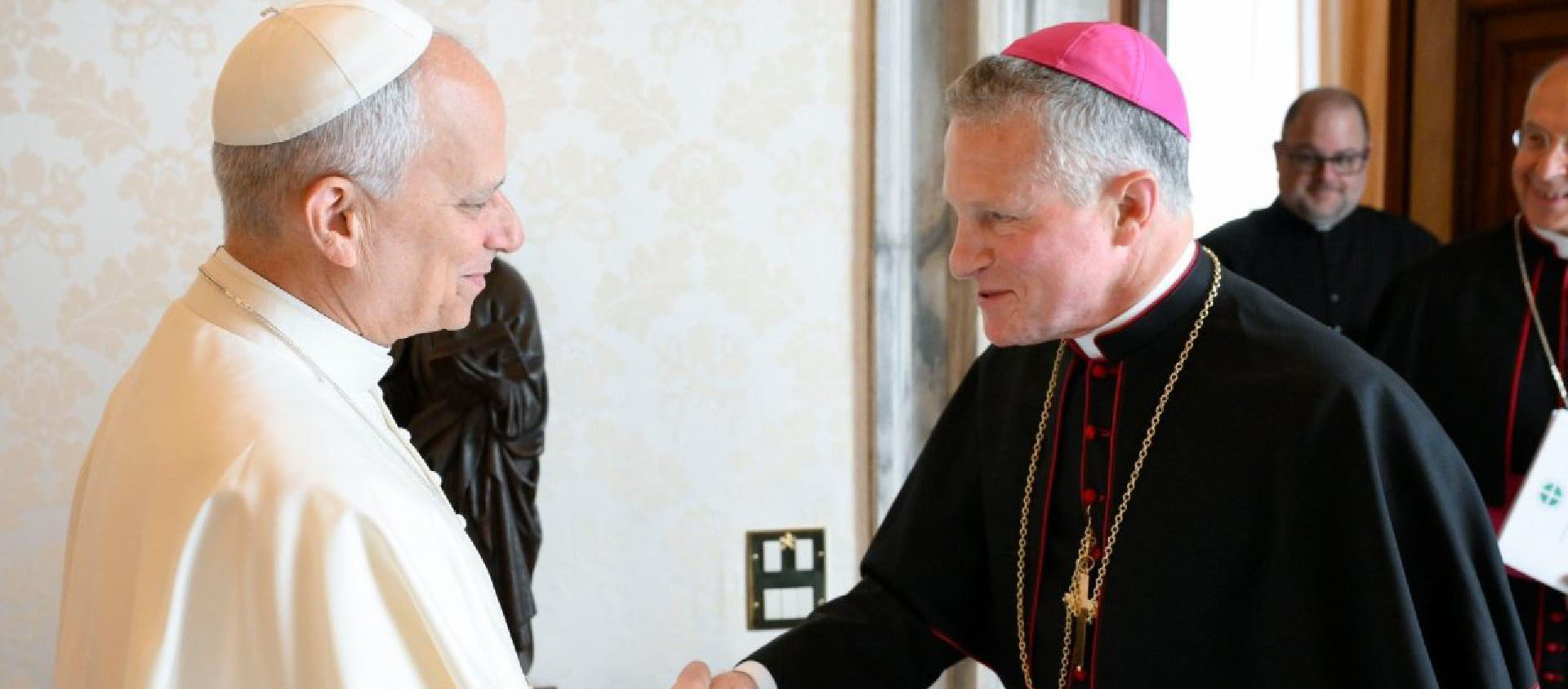 Mgr Timothy P. Broglio reçu au Vatican par le pape Léon XIV | ©  Vatican Media