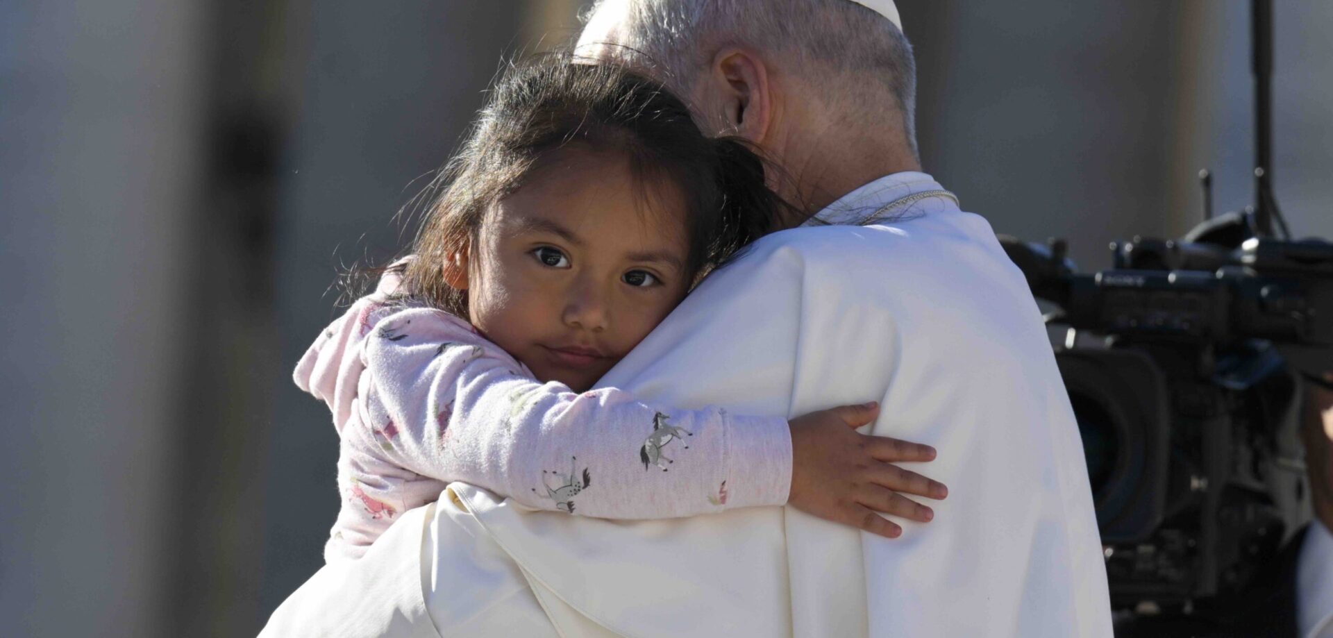Le pape Léon XIV a appelé à un monde qui accueille et protège les enfants | © Vatican Media