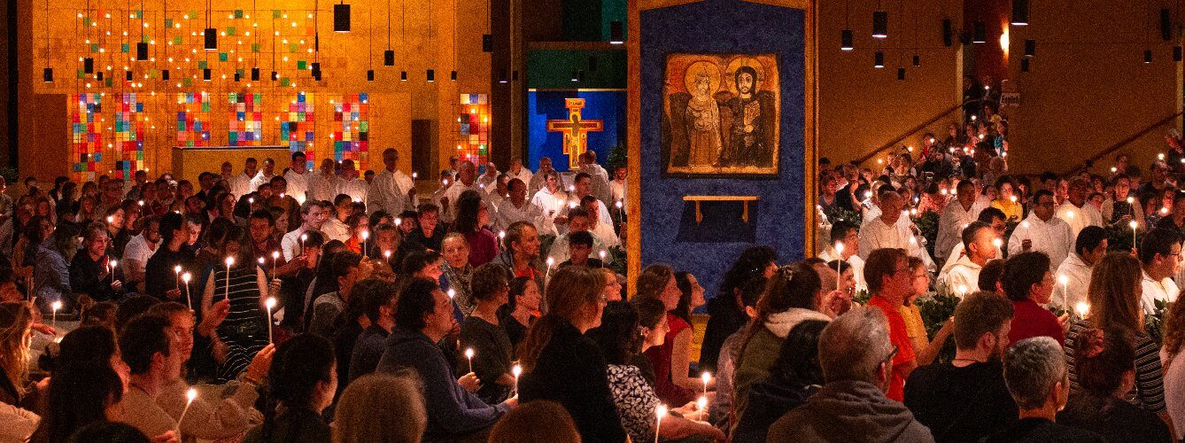 Les rencontres européennes de Taizé se déroulent autour du Nouvel An | photo: à Tallinn (Estonie), fin 2024-début 2025 © Taizé