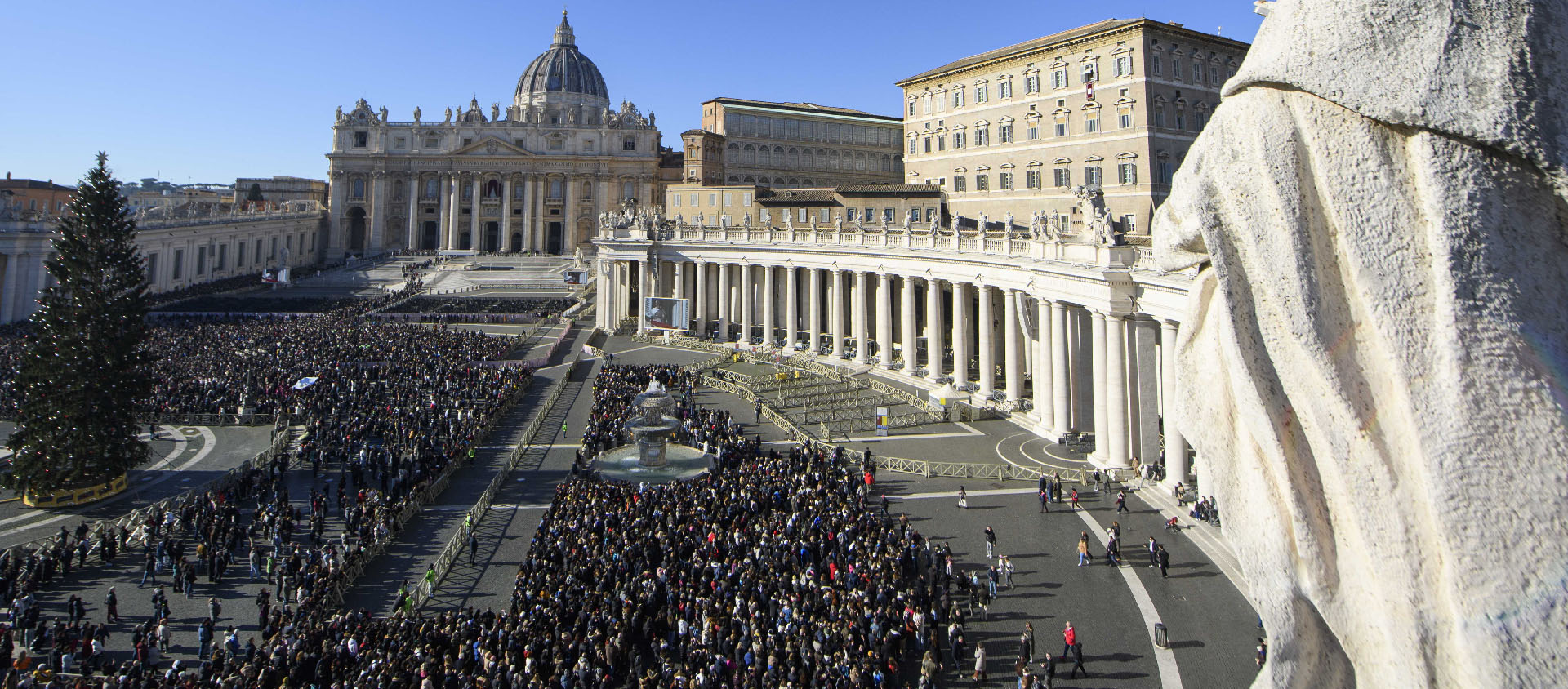 Le pape a regretté que le monde ait toujours ses 'Hérodes’, ses mythes du succès à tout prix, du pouvoir sans scrupules" | © Vatican Media 