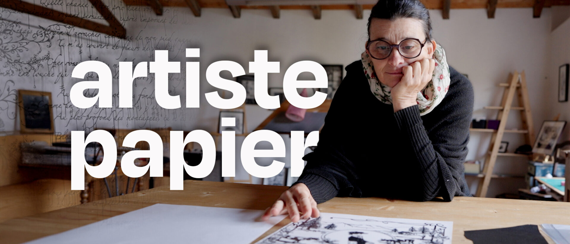 Marie-Laure Beun est artiste papier à Saint-Triphon | © Pierre Pistoletti