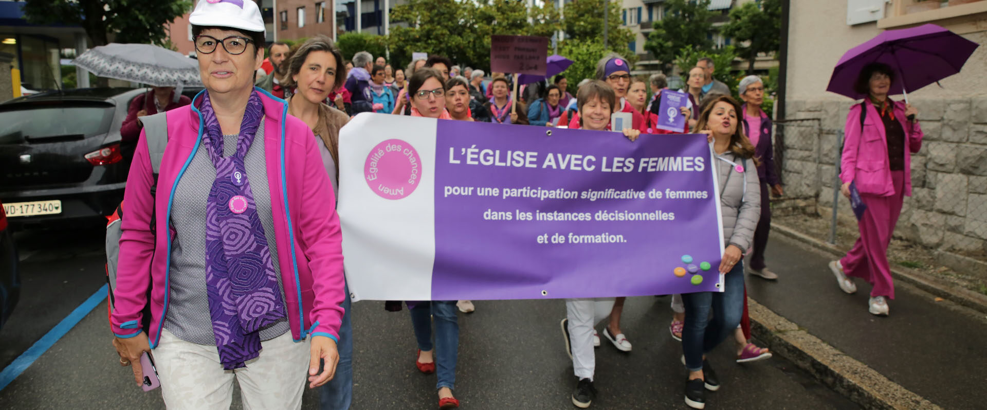 La cause des femmes dans l'Église connaît un désaveu avec la position négative de la commission sur le diaconat féminin du Vatican | photo: à la grève des femmes de 2019 © Bernard Hallet