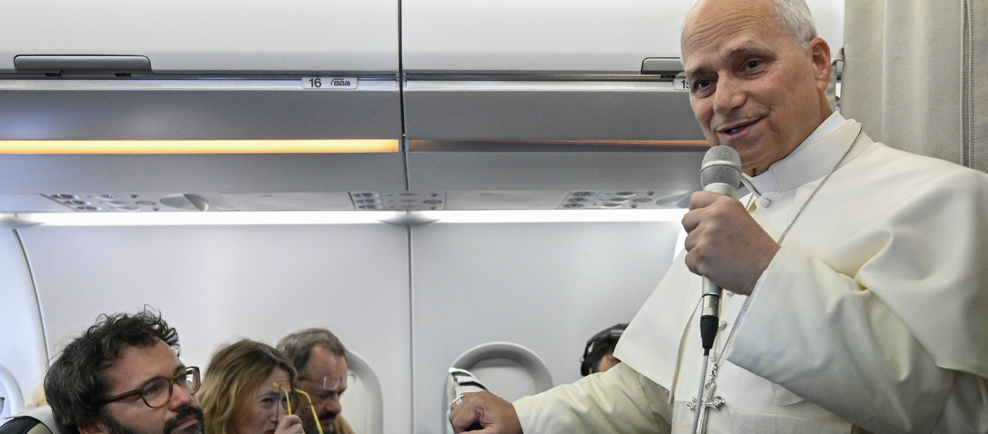 «Je pense que le Pérou me recevrait volontiers aussi», a souri le pape | © Vatican media