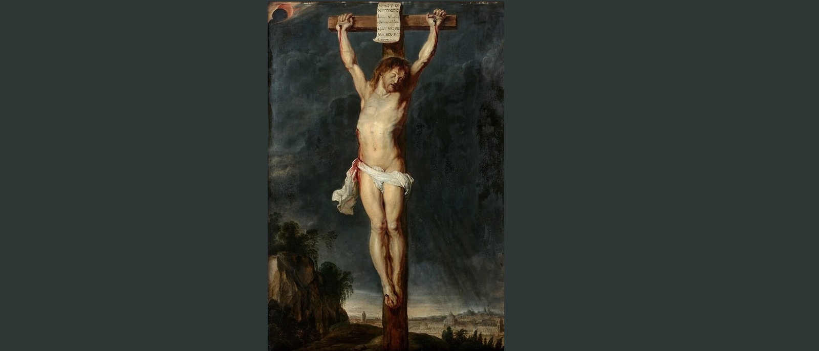 Pierre Paul Rubens, Le Christ en croix (1613) 