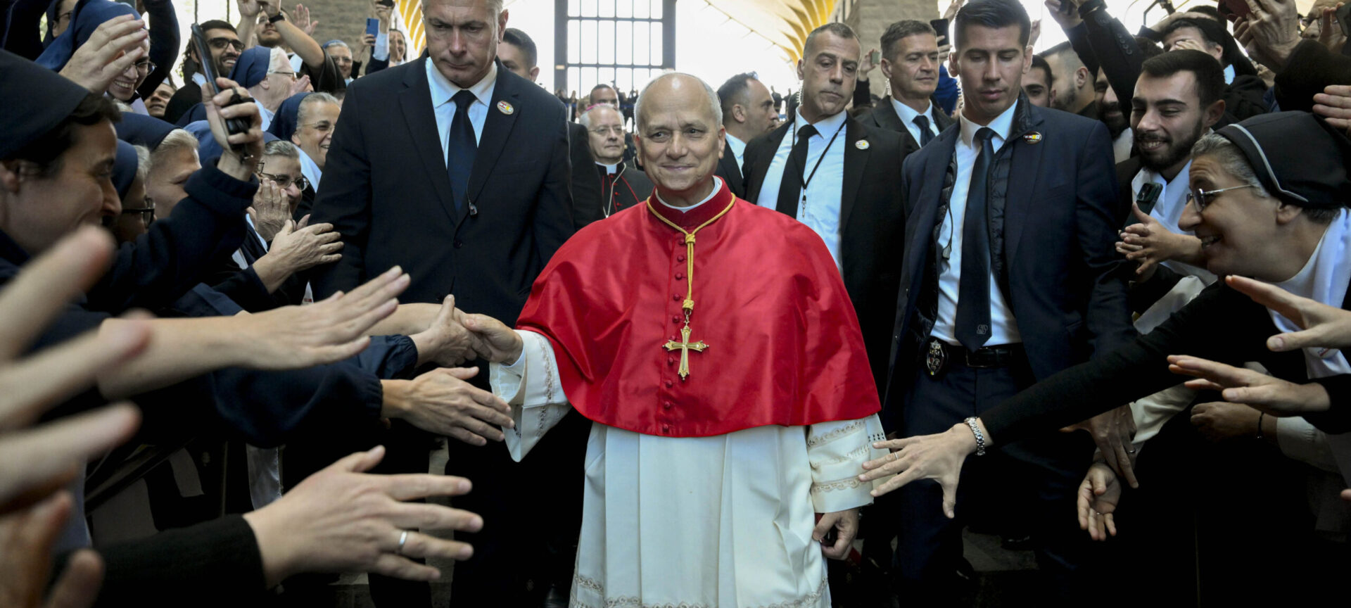 Le pape Léon XIV a visité, le 1er décembre 2025, le sanctuaire de Notre-Dame de Harissa, au Liban | © Vatican Media