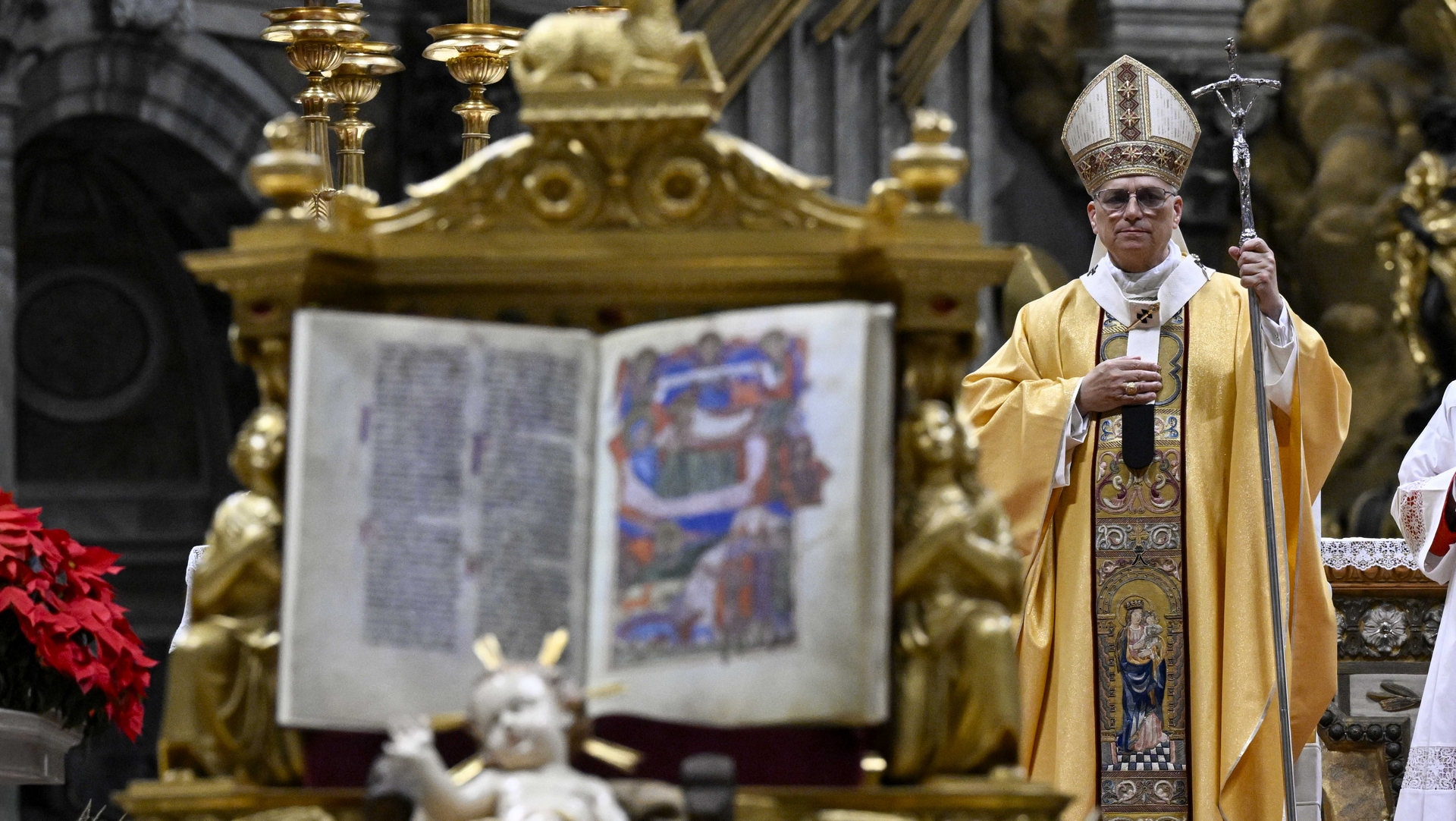 Le pape Léon XIV célèbre le messe de Noël à saint -Pierre | Vatican Media