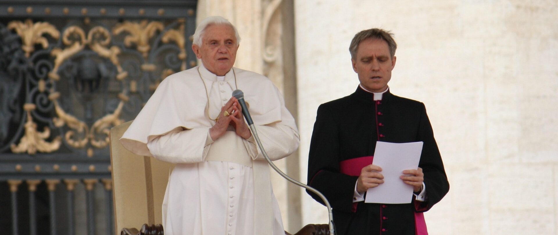 Mgr Georg Gänswein a été de nombreuses années secrétaire particulier de Benoît XVI | © Bernard Bovigny