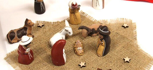 Crèche de l'Équateur, à l'École catholique du Chablais | © Claude Jenny