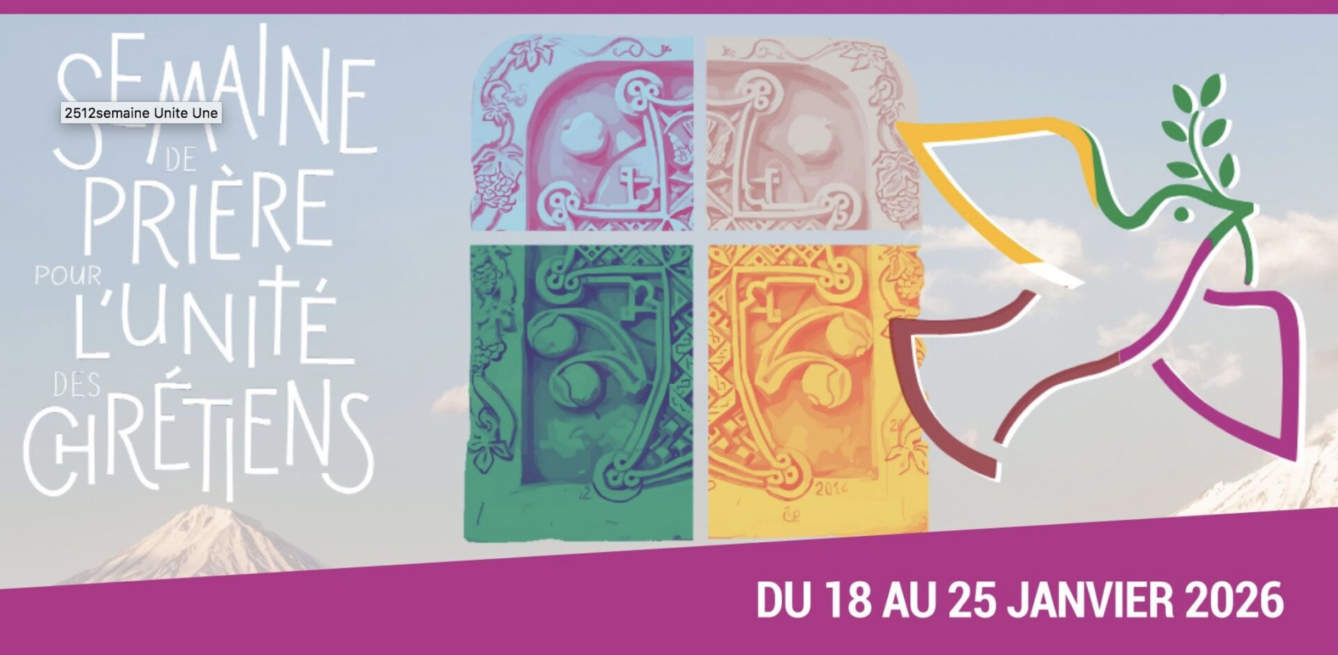 Semaine de prière pour l’unité des chrétiens (18-25 janvier 2026) | DR
