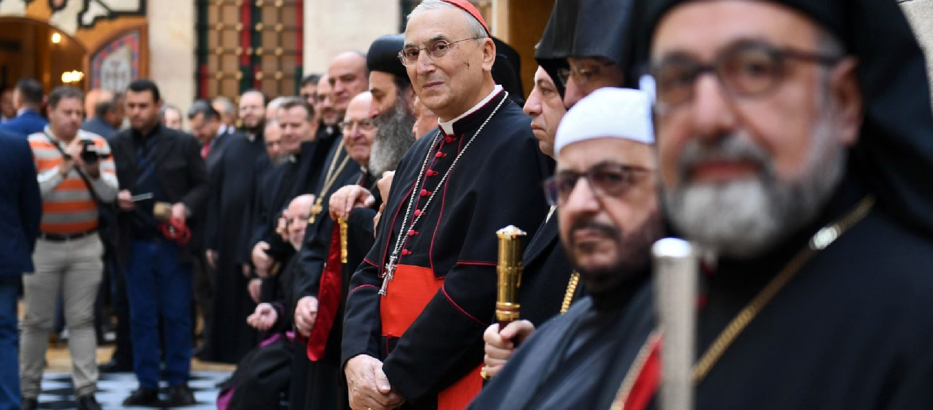 Le cardinal Zenari, ici en 2019 à Alep, est un diplomate de terrain et un militant du dialogue | © Vatican Media