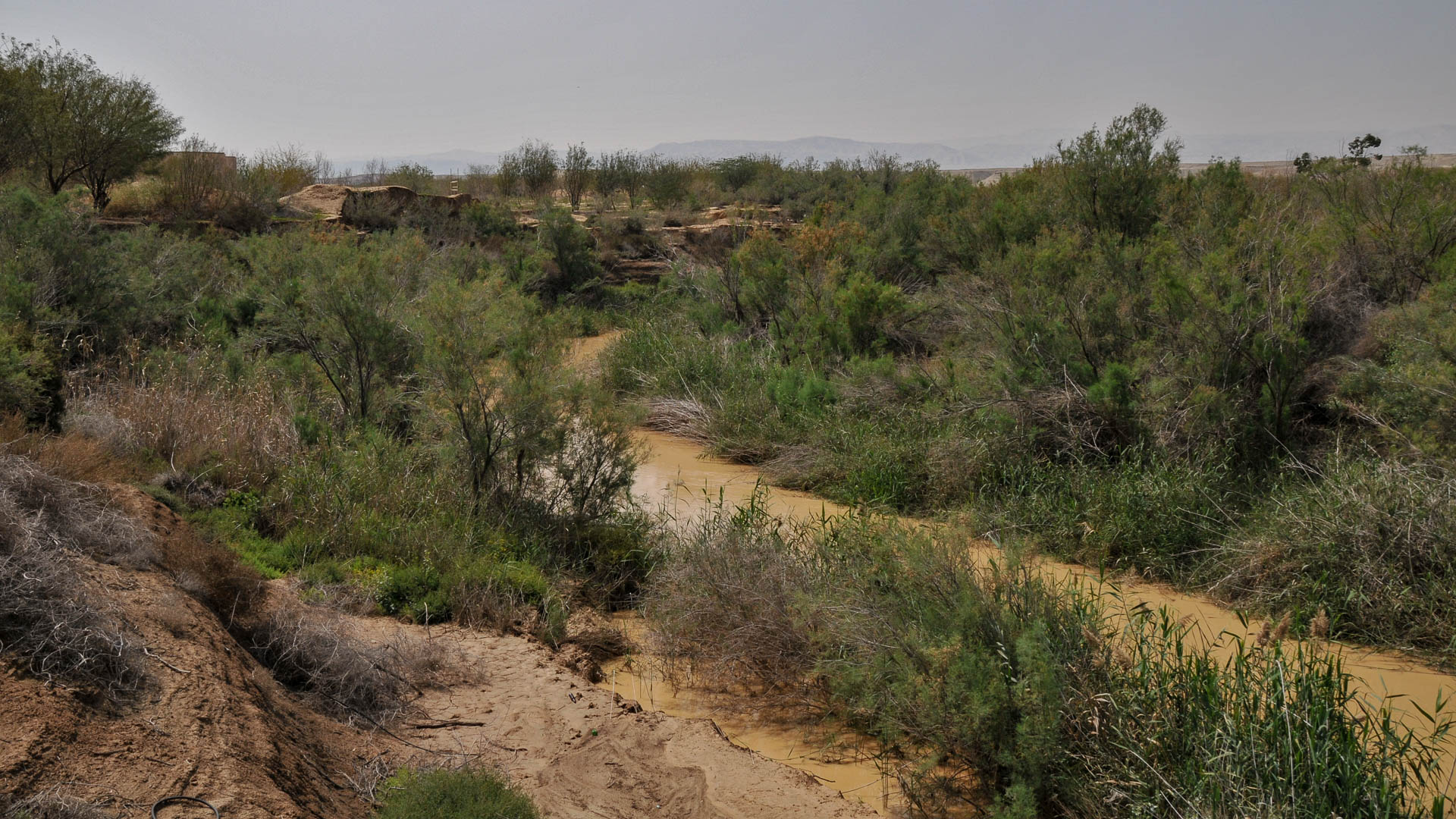 Le débit des eaux du Jourdain, où fut baptisé Jésus, sont aussi soumis au changement climatique | © Maurice Page 
