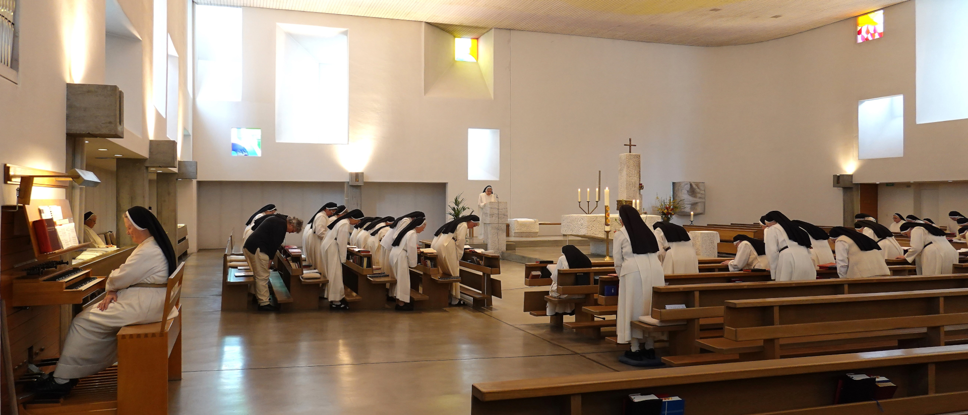 Les dominicaines d'Ilanz (GR) en prière | © DR