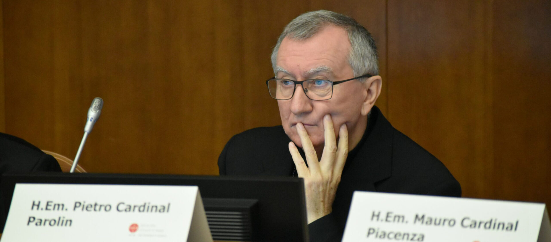 Pour le cardinal Pietro Parolin, la gestion des crises internationales revient encore à l'ONU | © Jacques Berset