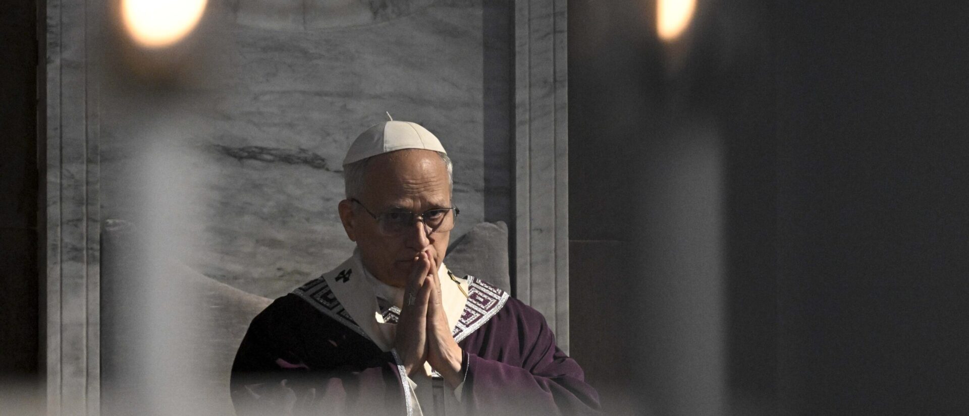 Le pape Léon XIV a célébré la messe de Cendres le 18 février 2026 dans la basilique Sainte-Sabine de Rome | © Vatican Media