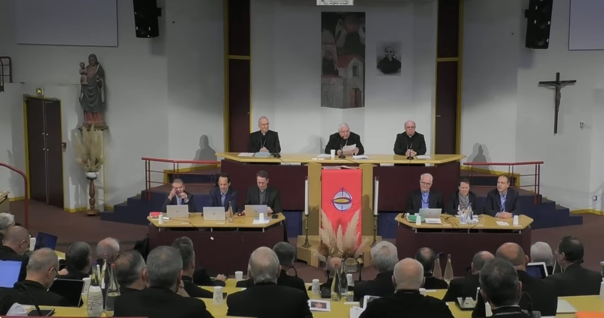 Discours d’ouverture de l'Assemblée plénière des évêques de France à Lourdes | © capture d'écran Youtube / KTO