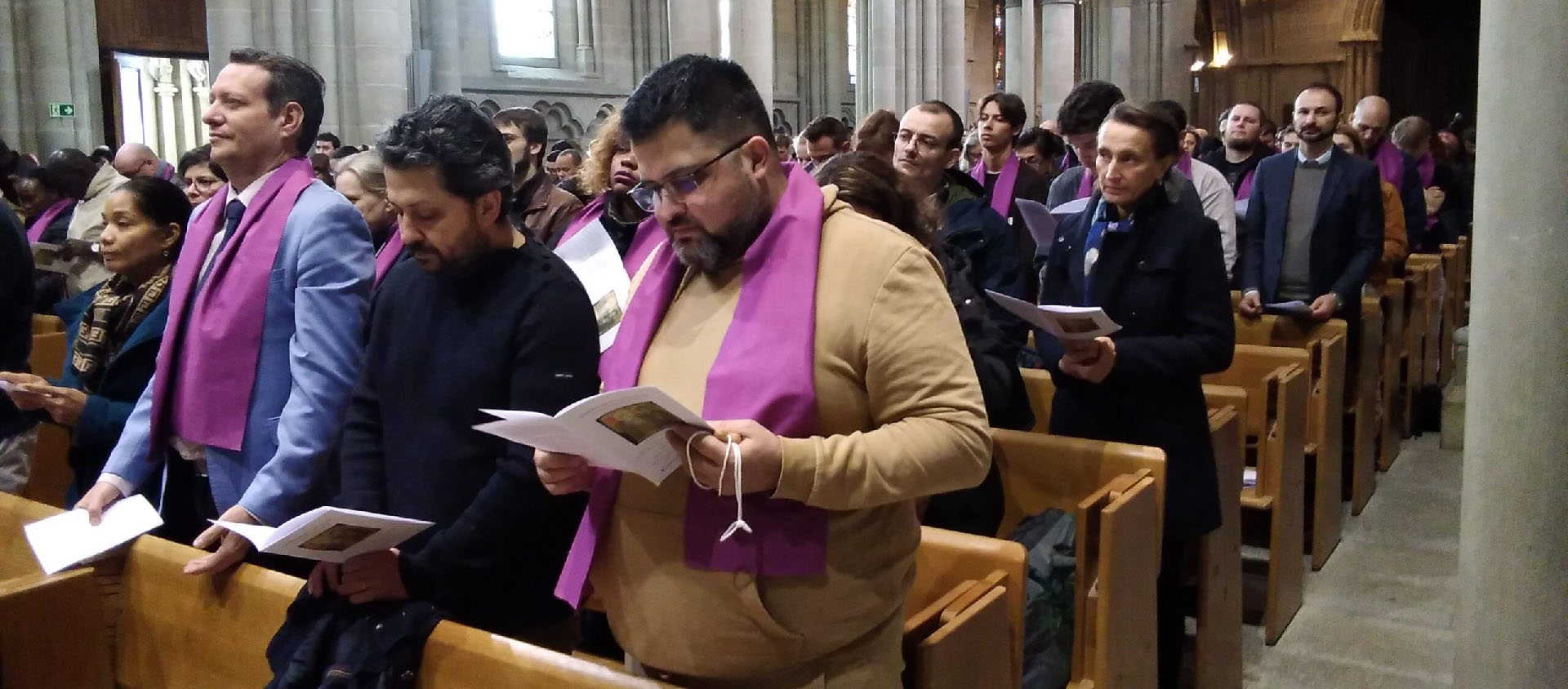 Célébration de l'appel décisif, cathédrale de Lausanne, 17 février 2024 | © Geneviève de Simone-Cornet