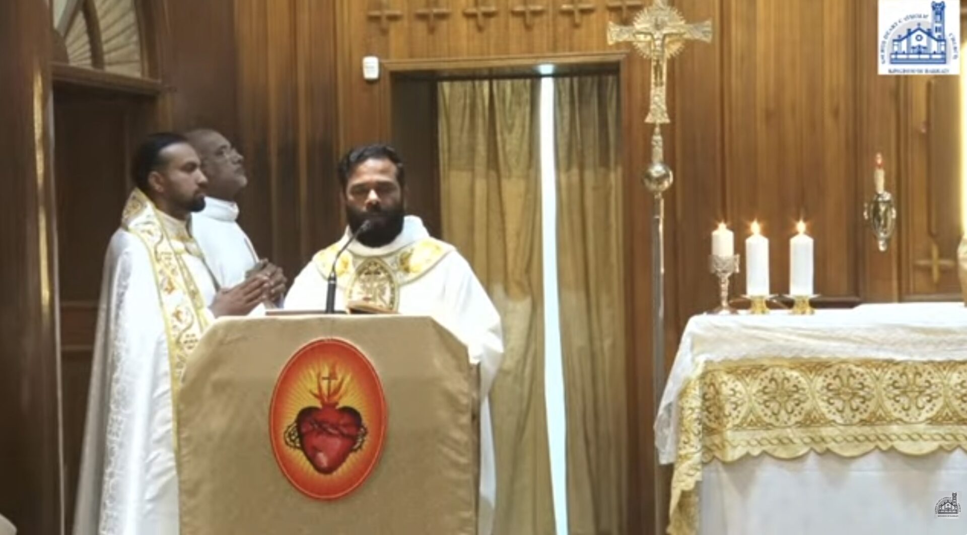 Messe du 3 mars 2026, à Bahreïn, avec le Père Francis P. Joseph | capture d'écran/ youtube / 
Sacred Heart Catholic Church Bahrain