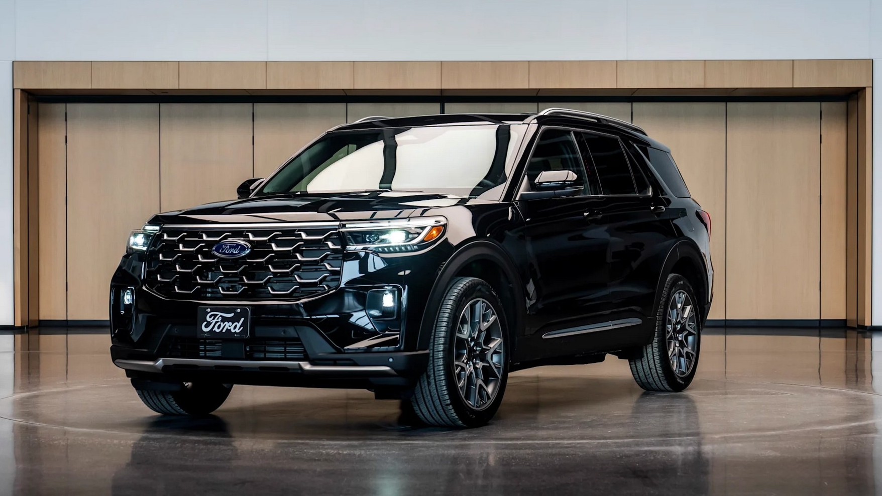 Le Ford Expplorer  été customisé pour le pape Léon XIV | DR 