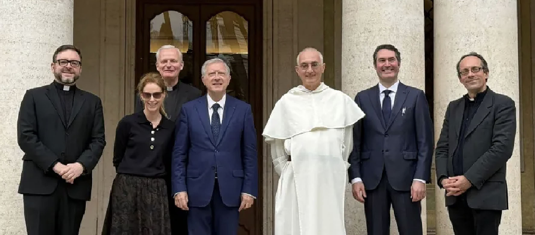 Le jury: Serge-Thomas Bonino, doyen de la faculté de philosophie de l’université Angelicum de Rome; du jésuite Nicolas Steeves, professeur à la Grégorienne; du père Laurent Touze, professeur à l’Université pontificale de la Sainte-Croix; d’Emmanuele Vimercati, professeur à l’Université pontificale du Latran; et de Marie-Gabrielle Lemaire, enseignante à l’Université de Namur (Belgique) | © Institut français centre saint Louis