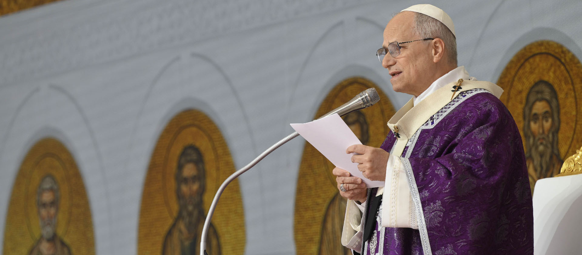 S’élevant contre les guerres qui ensanglantent l’actualité, le pape a assuré que «chaque vie brisée est une blessure infligée au Corps du Christ» | © Vatican Media