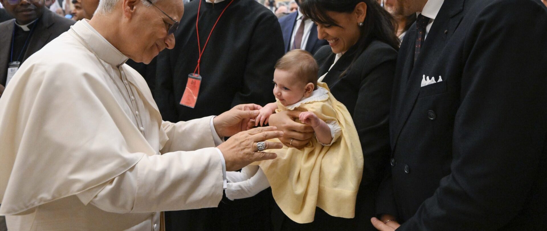 Le pape Léon XIV veut parler avec les présidents de conférences épiscopales la situation des familles face aux "changements rapides" | © Vatican Media
