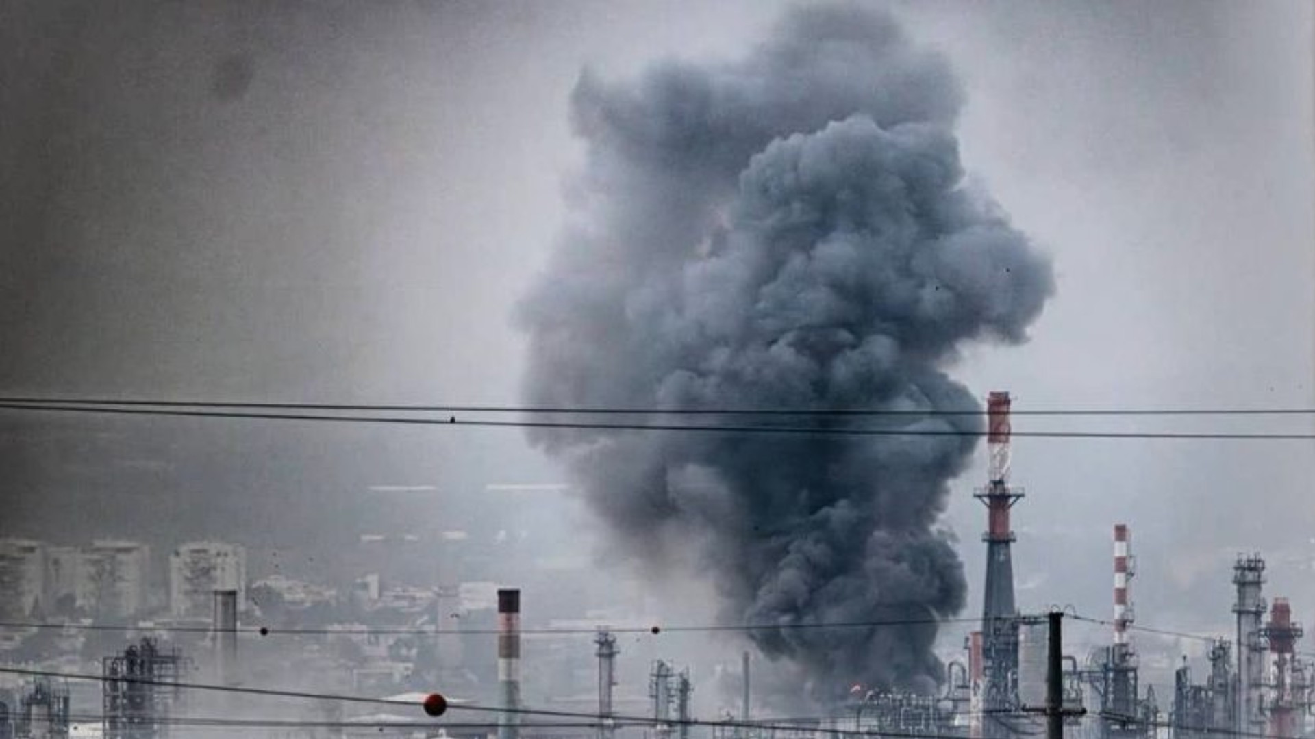 Une raffinerie israélienne touchée par un missile iranien | DR 