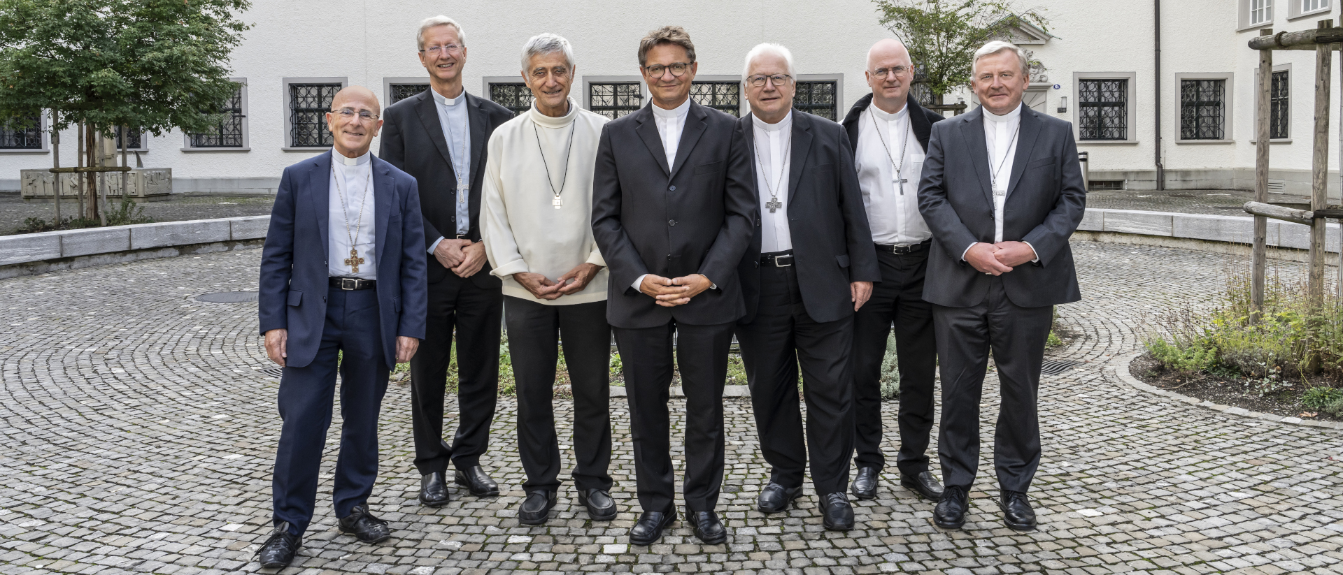 Les évêques suisses à St-Gall le 11 septembre 2024 | © CES