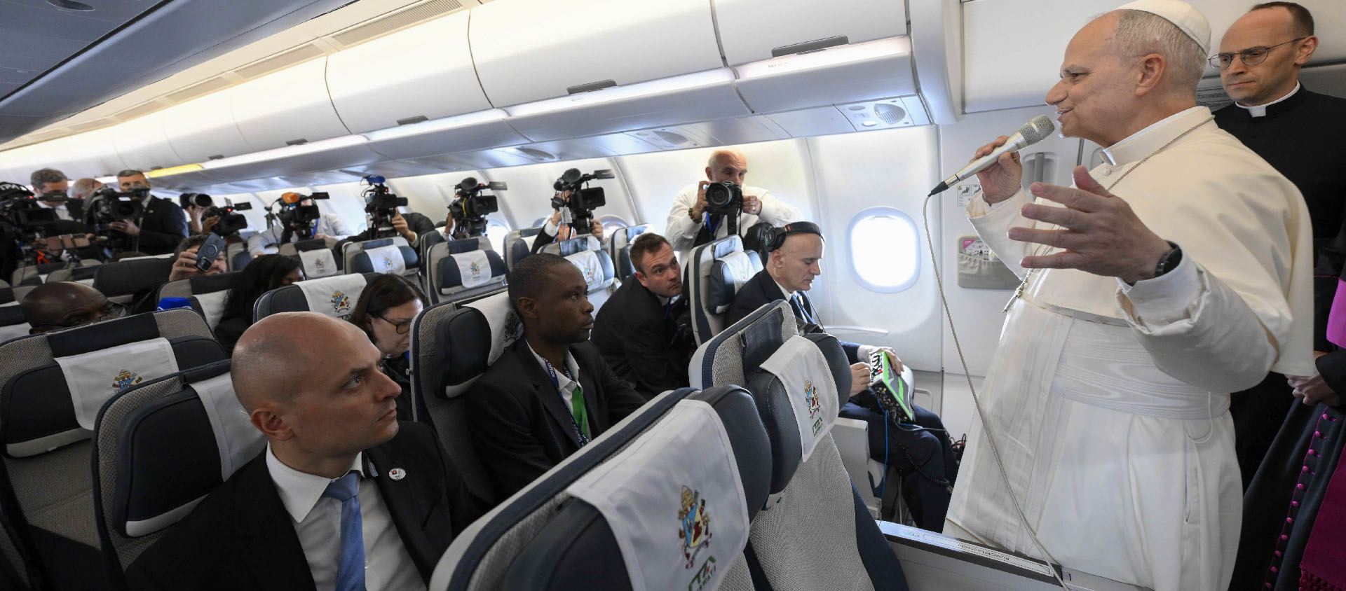 Le pape a déploré "un certain récit qui n’est pas exact à tous égards" à propos des échanges avec le Donald Trump | © Vatican Media 