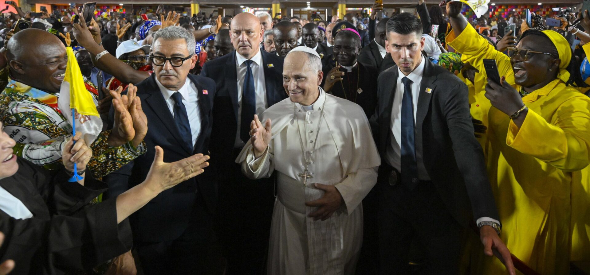 A Bamenda, le pape Léon XIV a appelé les Camerounais à "reconstruire leur pays" | © Vatican Media