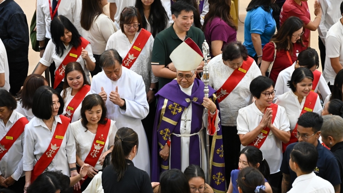 1250 catéchumènes sont entrés dans l'Eglise catholique à Singapour | catholic.sg